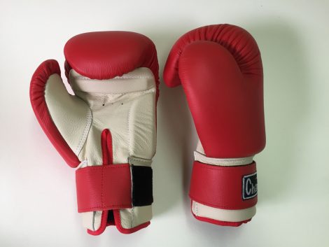 Перчатки для бокса Champion 10-12 красные с белым